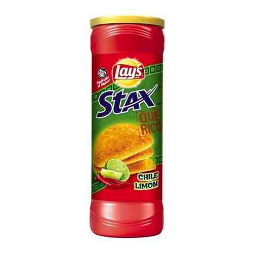 Чипсы Lay's Stax Chili-Lemon картофельные Чили, Лимон 155,9 гр арт. 101759861540