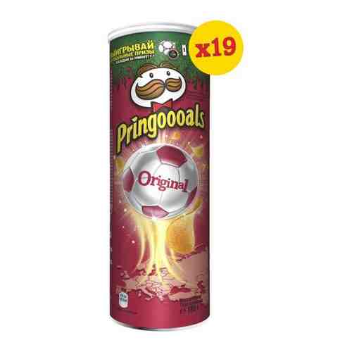 Чипсы Принглс Pringles картофельные, оригинал, 19 шт по 165 г арт. 101268388456