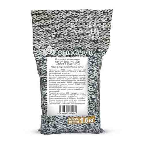 Chocovic - Кондитерская глазурь 15% какао (ISD-DR-105CHVC-26B) 1,5 кг арт. 101471364115