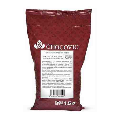 Chocovic - Шоколад темный 54,1% какао (CHD-11Q11CHVC-26B) 1,5кг арт. 101466186679