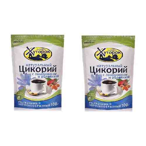 Цикорий с лимонником и облепихой Бабушкин Хуторок 100г 2 упаковки арт. 101453762708