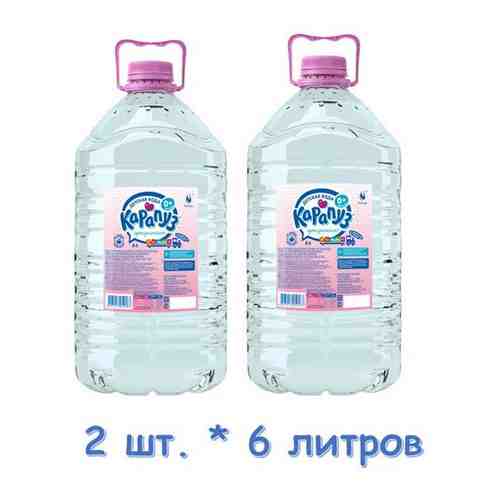 Детская питьевая вода высшей категории с первых дней жизни Карапуз 2 шт * 6л. арт. 101696826129