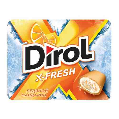 Dirol X-Fresh жев. резинка б/сахара со вкусом мандарина 16г арт. 461301178