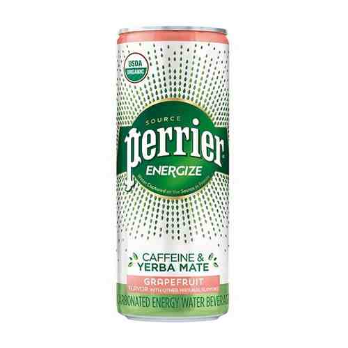 Энергитический напиток Perrier Energize 6 шт по 330 мл. со вкусом грейпфрута арт. 101488252705