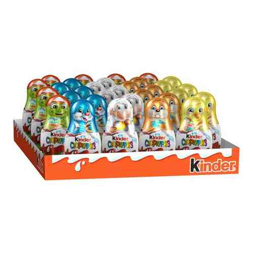 Фигурный шоколад Kinder Весенняя серия, 36 г x 31 шт арт. 101164388956