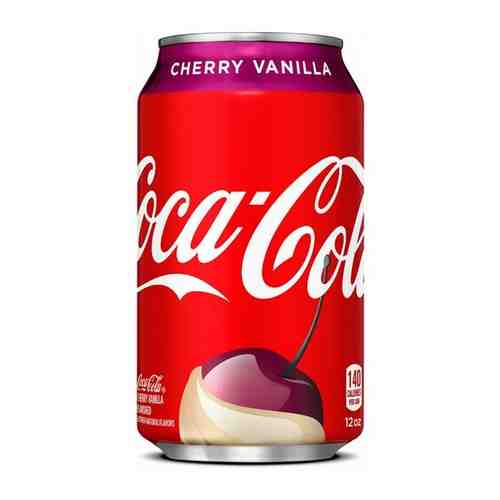 Газированный напиток Coca-Cola Cherry Vanilla, США, 0.355 л, 12 шт. арт. 101264491093
