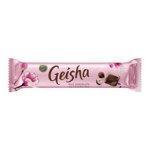 «GEISHA» Молочный шоколад с начинкой из тертого ореха 37 г арт. 100402413010