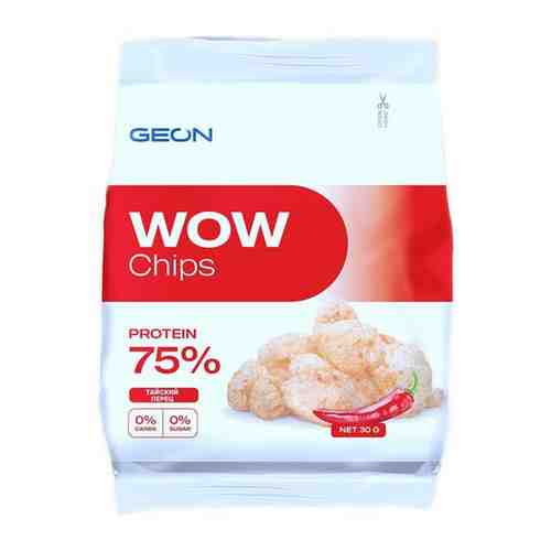 GEON Чипсы Geon WOW Chips, 30 г, вкус: сладкий тайский перец арт. 100913230599