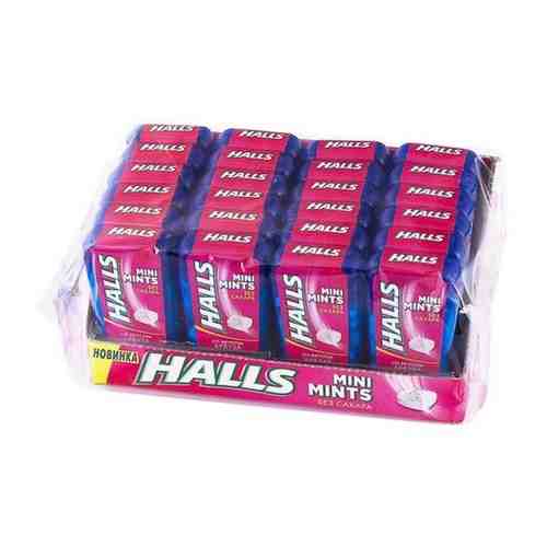 HALLS Mini Mints конфеты без сахара со вкусом арбуза 12.5г по 24 шт арт. 532479005
