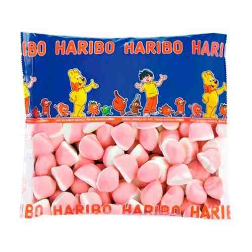 HARIBO Жевательные конфеты BESITOS NATA-FRESA/Клубника со сливками, 1000г арт. 650231005