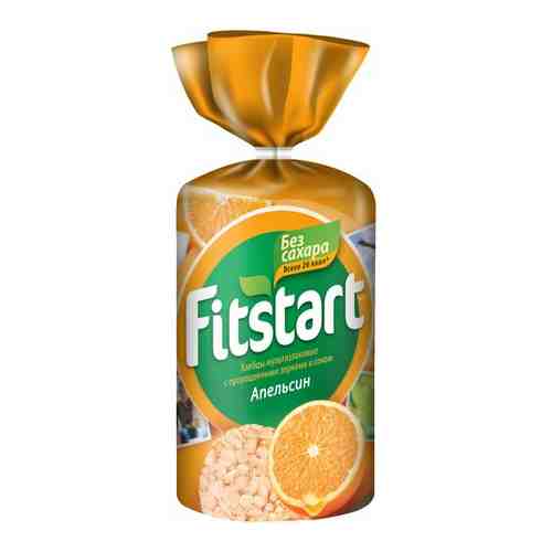 Хлебцы мультизлаковые Fitstart Апельсин 100 г арт. 235748752