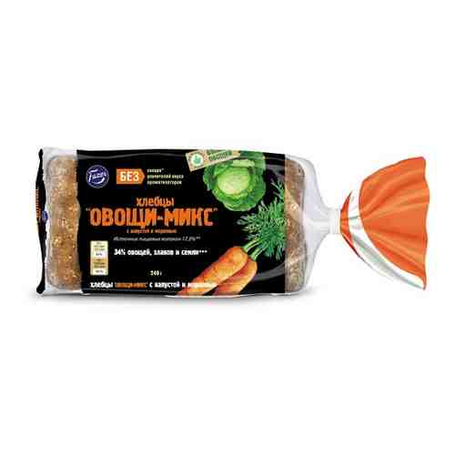 Хлебцы Овощи-микс с капустой и морковью, 240 г - FAZER арт. 506326067