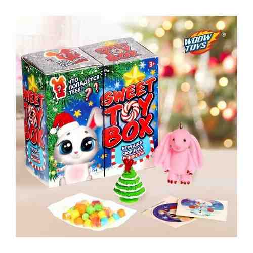 Игрушка сюрприз Sweet toy box, конфеты, новогодний зайка арт. 101462894534