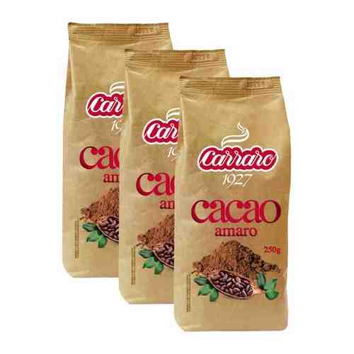 Какао-напиток Carraro Cacao Amaro 3x250гр 250гр м/уп (5099) арт. 1446188385