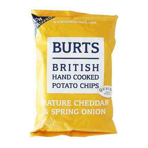 Картофельные чипсы Burts Mature Cheddar & Spring Onion (чеддер и зеленый лук) 150 гр. арт. 101179053753