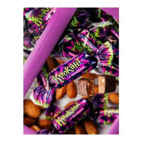 KDV / Шоколадные конфеты грильяжные с миндалем Крокант, 500 гр. арт. 101646074557