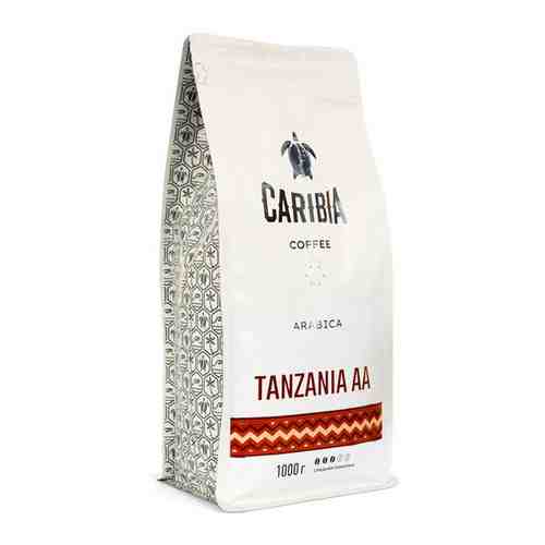 Кофе Caribia «Arabica Tanzania AA» в зёрнах 1 кг арт. 101239188733