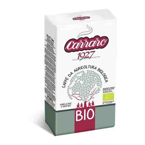 Кофе молотый Carraro BIO 250 гр в/у арт. 100877680498