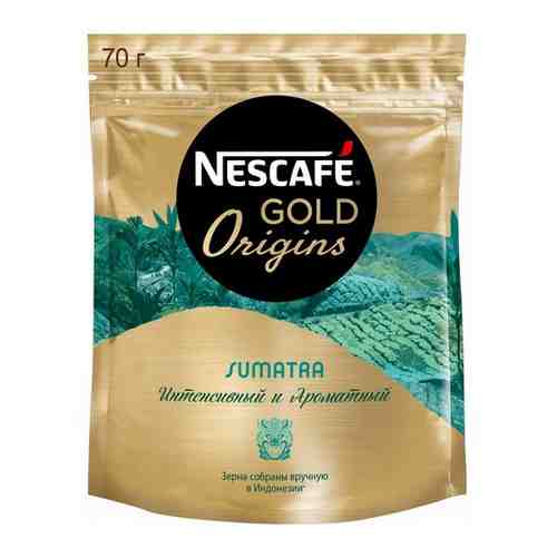 Кофе растворимый Nescafe Gold Origins Sumatra 400 г (пакет), 1058063 арт. 434027061