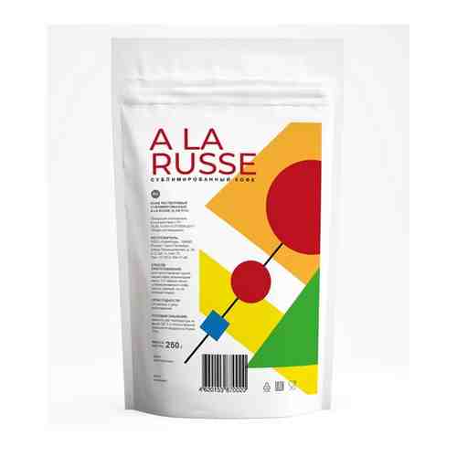 Кофе растворимый сублимированный A LA RUSSE, 250 г арт. 101755865440