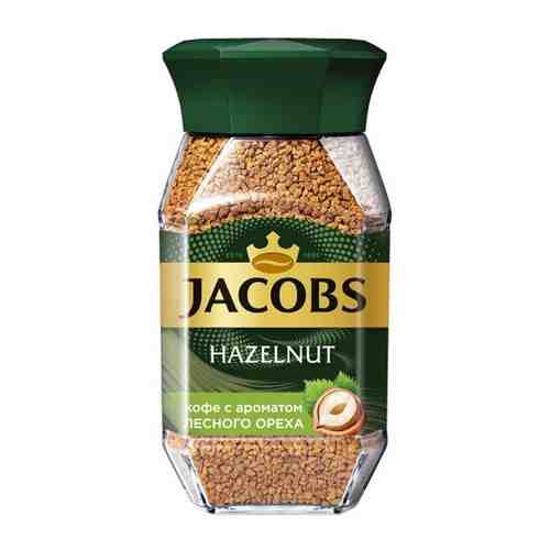 Кофе растворимый сублимированный JACOBS Hazelnut с ароматом лесного ореха 95г арт. 958723222