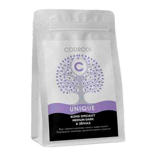 Кофе в зернах Codrodi Blend Specialty UNIQUE (Эфиопия/Колумбия/Уганда) 250 гр арт. 101699328825