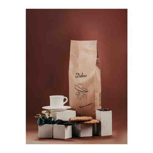 Кофе в зернах Delino сливочный крема (60/40), 1000 грамм арт. 101697831942
