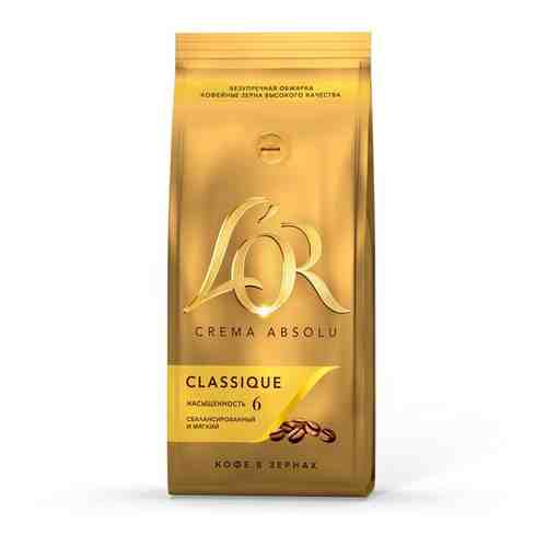 Кофе в зернах L'or Crema Absolu Classique, 1000г арт. 100559368769