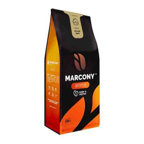 Кофе зерновой Aroma со вкусом Лесного ореха м/у 200 г арт. 100836794248