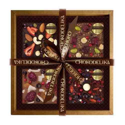 Конфеты Chokodelika Подарочный набор Вкусная фантазия, 300 г, в коробке арт. 101436748430