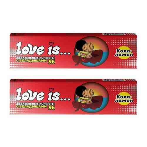 Конфеты Love is со вкусом Кола Лимон (2 шт. по 25 гр.) арт. 101191179695