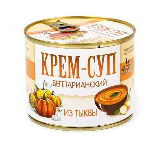 Крем-суп вегетарианский из тыквы, 530г ECOFOOD арт. 101141501432