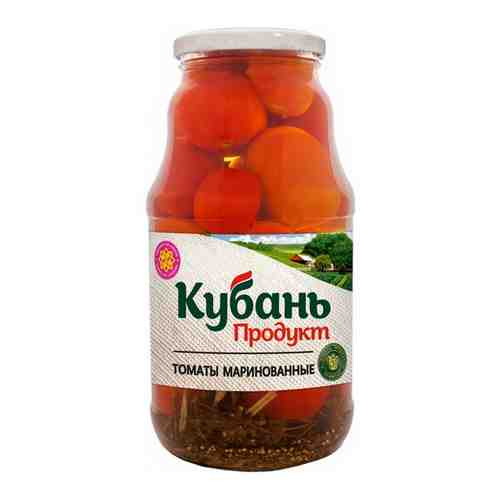 Кубань продукт маринованные томаты 1800 гр ст/б арт. 101167285389