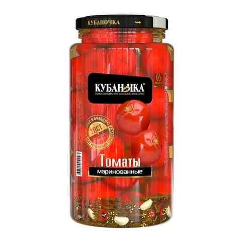Кубаночка / Томаты (помидоры) маринованные консервированные красные 1,5 кг арт. 649988765