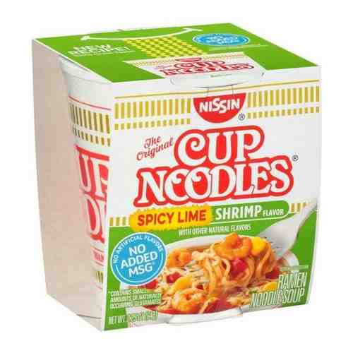 Лапша Cup Noodles Спайси Лайм с креветками (Spicy Lime Shrimps) 64 гр. арт. 101475754128