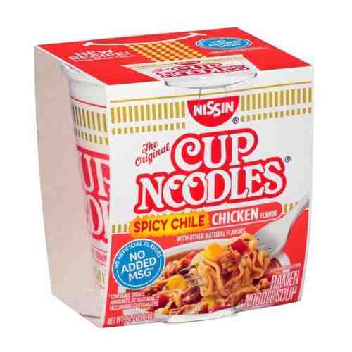 Лапша Cup Noodles Spicy Chilli Chicken острая курица чили 64 гр. арт. 101510942588
