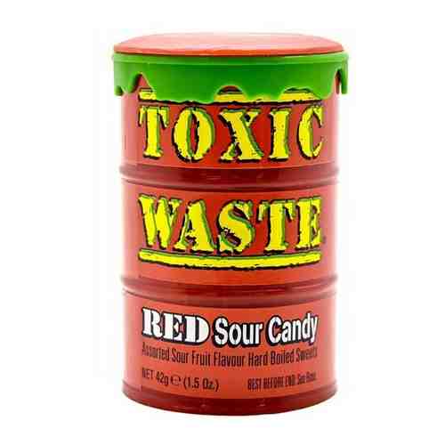 Леденцы Toxic Waste Red / Токсик Ред 42гр (США) арт. 155722292