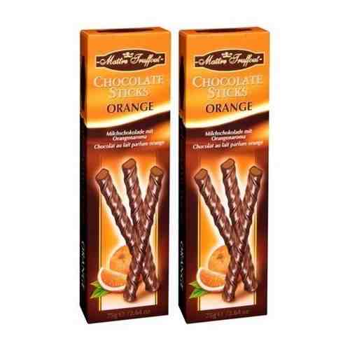 Maitre Truffout Шоколадные палочки со вкусом Апельсина 75 гр х 2 шт арт. 101765912552