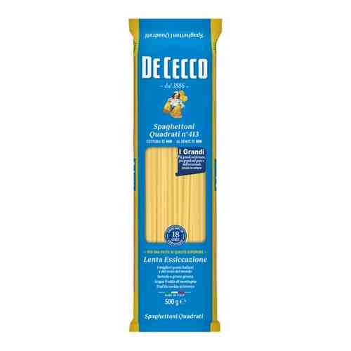 Макаронные изделия из твердых сортов пшеницы спагетти квадратные №413, 500 г. De Cecco арт. 154657615