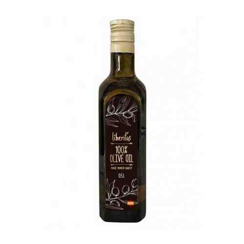 Масло оливковое Liberitas Pomace рафинированное 500 мл в стеклянной бутылке арт. 101663330567