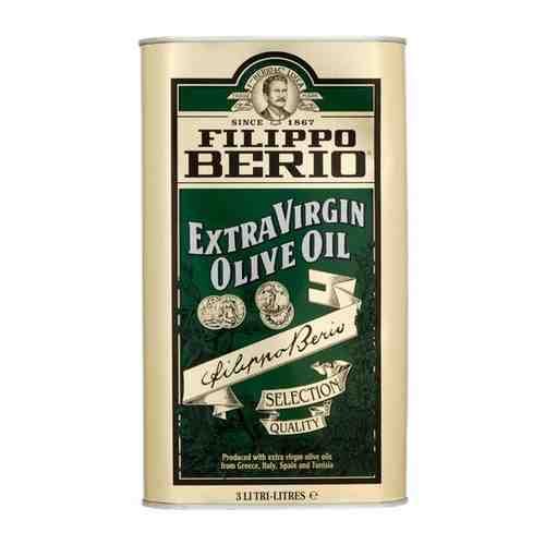 Масло оливковое нерафинированное EXTRA VIRGIN, Ж/Б, 3 Л арт. 100634867947