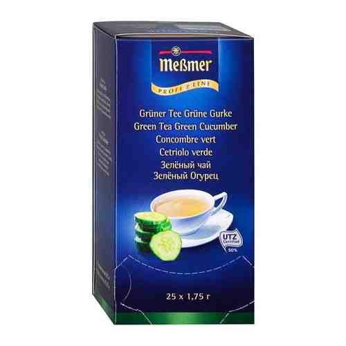 Messmer чай Зеленый байховый Зеленый огурец 25 х 1,75 г, 12 шт/кор. арт. 101082283810