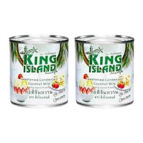 Молоко кокосовое сгущенное KING ISLAND, 380 гр (2 шт. в наборе) арт. 101740818118