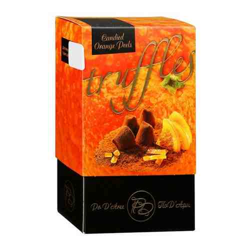 Набор конфет Pod'Ari трюфели с засахаренной апельсиновой цедрой 160г арт. 100767431869
