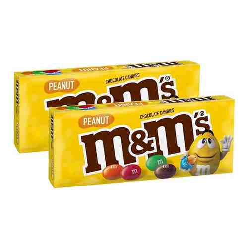 Набор M&M's Peanut с арахисом (2 шт. по 87,9 гр.) арт. 101472518619