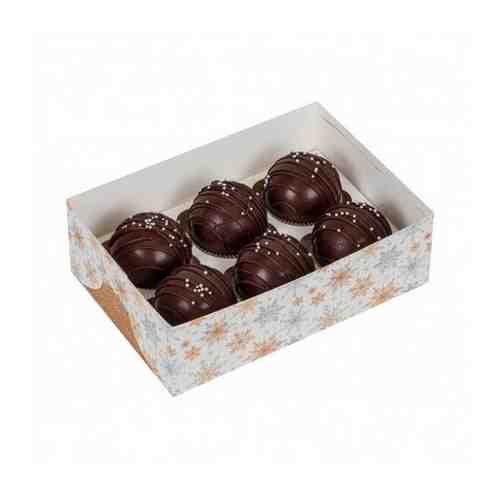 Набор шариков из темного шоколада - 6шт. арт. 1452602805