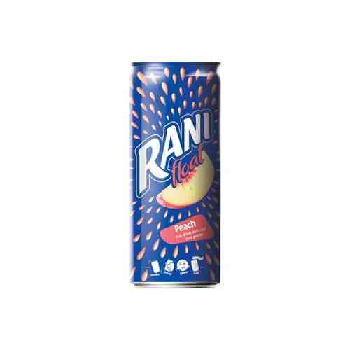 Напиток сокосодержащий б/а Rani Манго с кусочками персика 240 мл Упаковка 24 шт арт. 1451026844