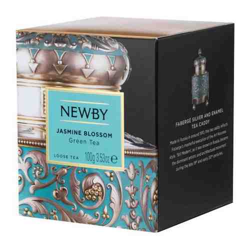 Newby Чай зеленый Newby цветок жасмина, 100г арт. 163583310