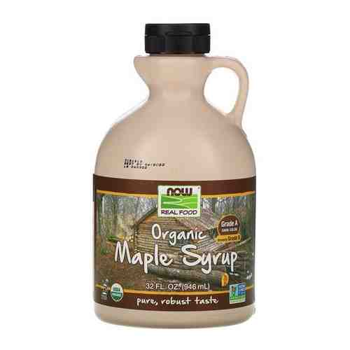 Now Organic Maple Syrup Кленовый сироп кл. А 946 мл арт. 101344330991