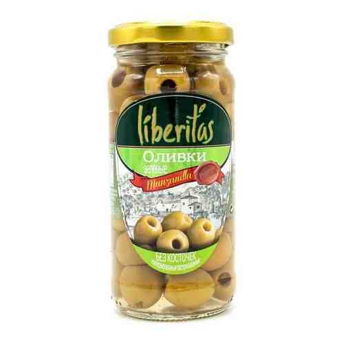 Оливки Liberitas зеленые без косточки 240 гр. арт. 100901783741